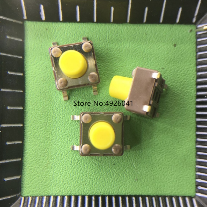 10PCS New Original DTSM-63N/Y- - Push Button Tactile avaliação e preço