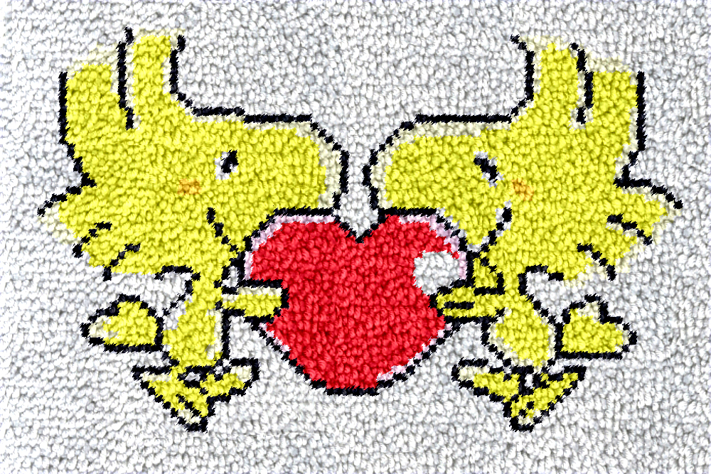 Latch hook rug kits with print - Hobby Diy Electronics Kit avaliação e preço