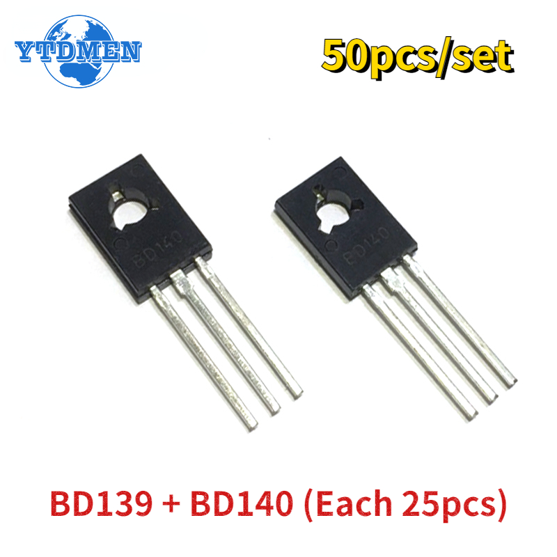 50pcs/set Transistor BD139 BD1 - Lm317 Voltage Regulator avaliação e preço