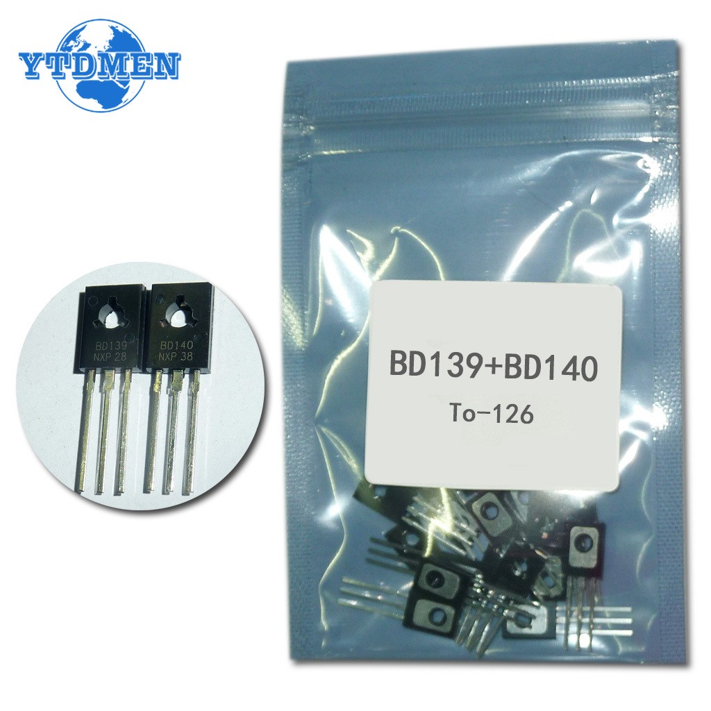50pcs/set Transistor BD139 BD1 - Lm317 Voltage Regulator avaliação e preço