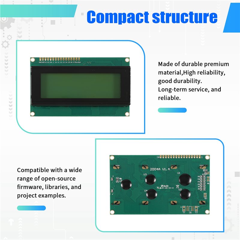 FULL-10PCS LCD2004 2004 LCD Mo - I2C Lcd Display avaliação e preço