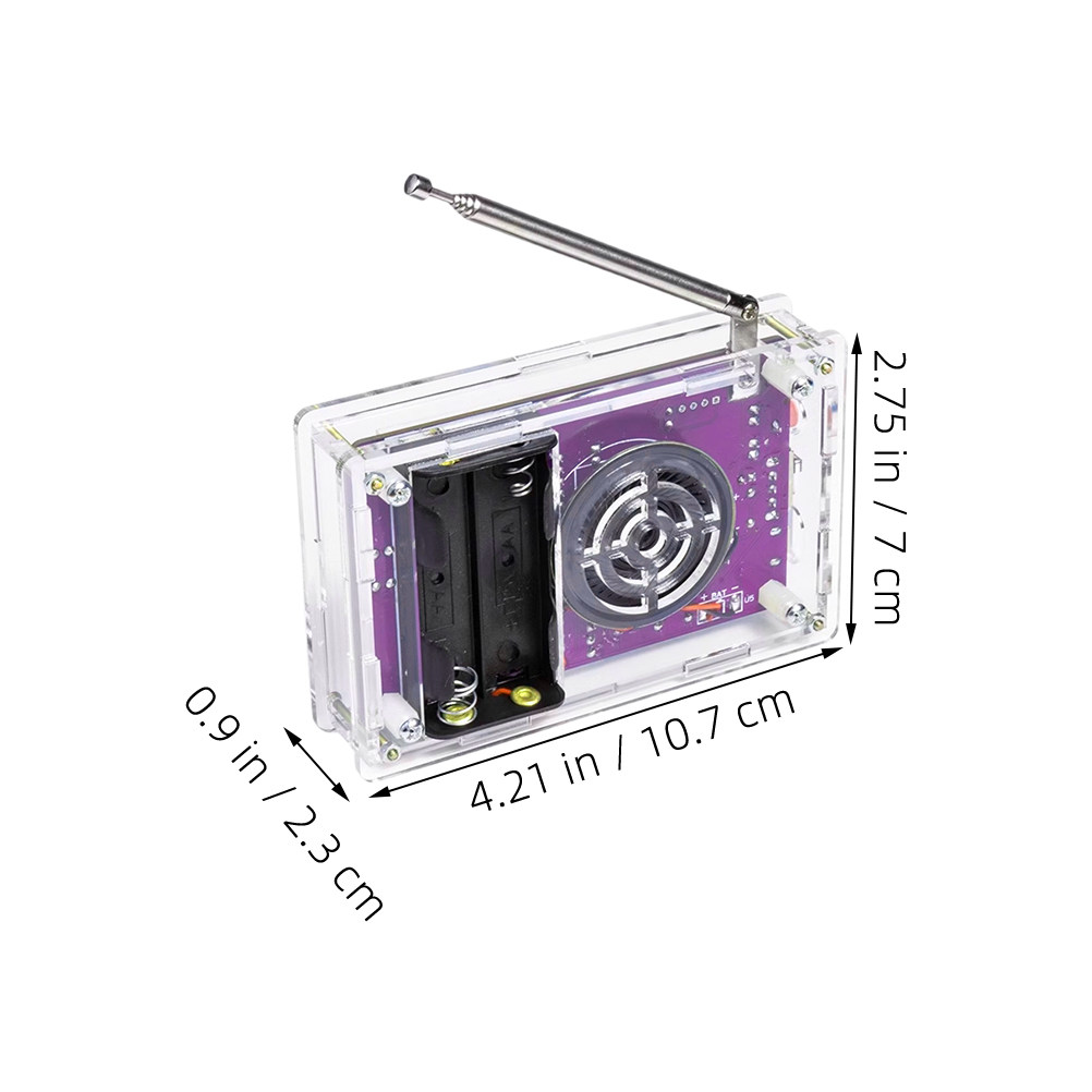 1Set Soldering Radio Kit DIY E - Learn Diy Electronics avaliação e preço