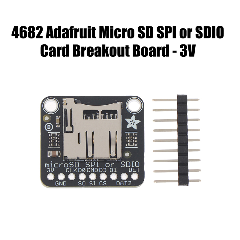 4682 Adafruit Micro SD Card Br - Sd Card Module Spi avaliação e preço