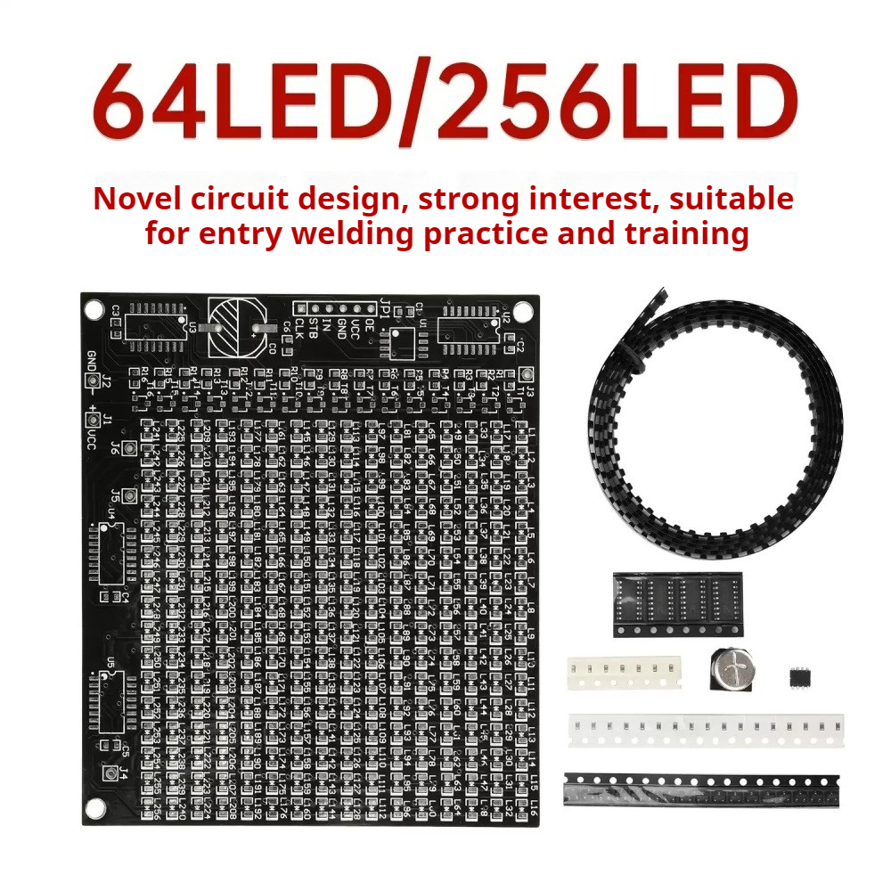 64/256 LED SMD Dot Matrix Adve - Diy Electronics Kits avaliação e preço