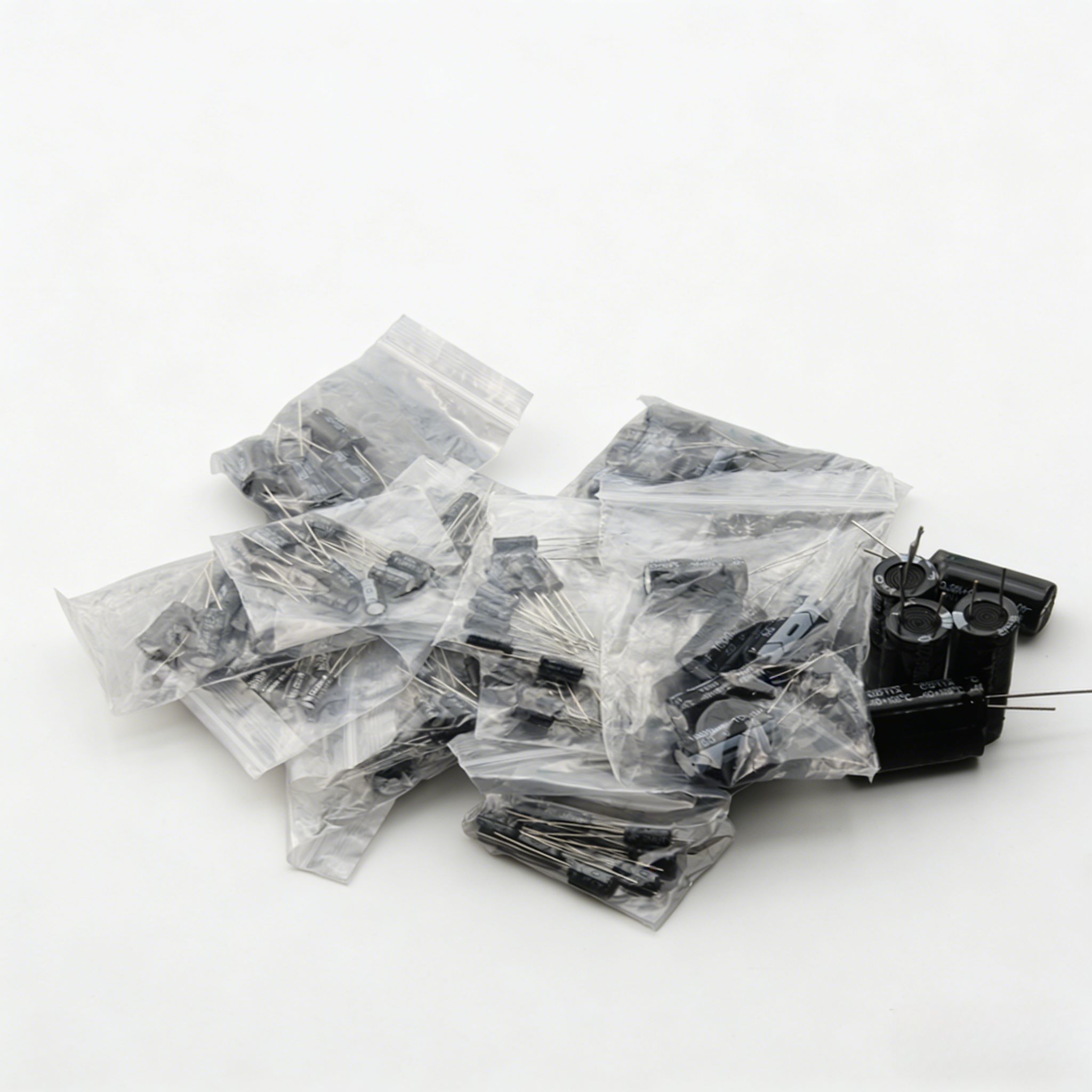 120PCS 15 Values Aluminum Elec - Hobby Diy Electronics Kit avaliação e preço